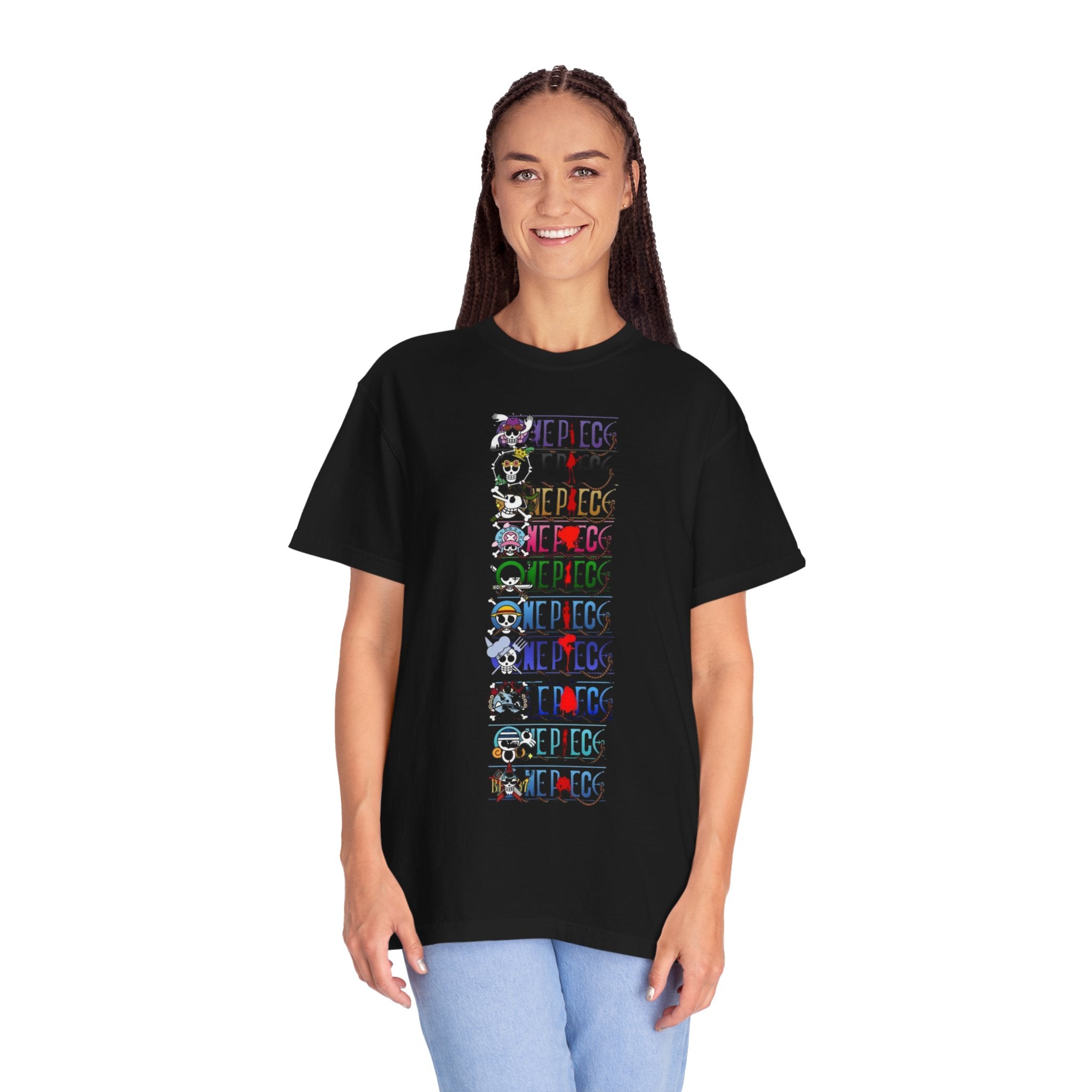 One Piece Colored Unisex T-Shirt